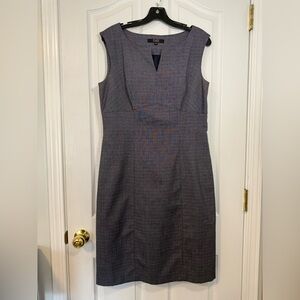 Alex Marie Charcoal Sleeveless Midi Dress Size 12